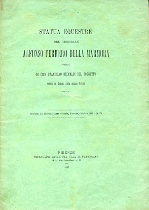 Statua equestre del generale Alfonso Ferrero Della Marmora opera del …