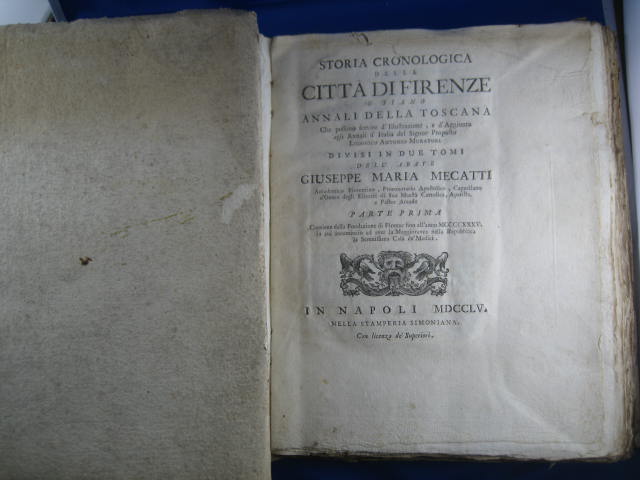 Storia cronologica della città di Firenze o siano Annali della …