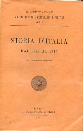 Storia d'Italia dal 1871 al 1915