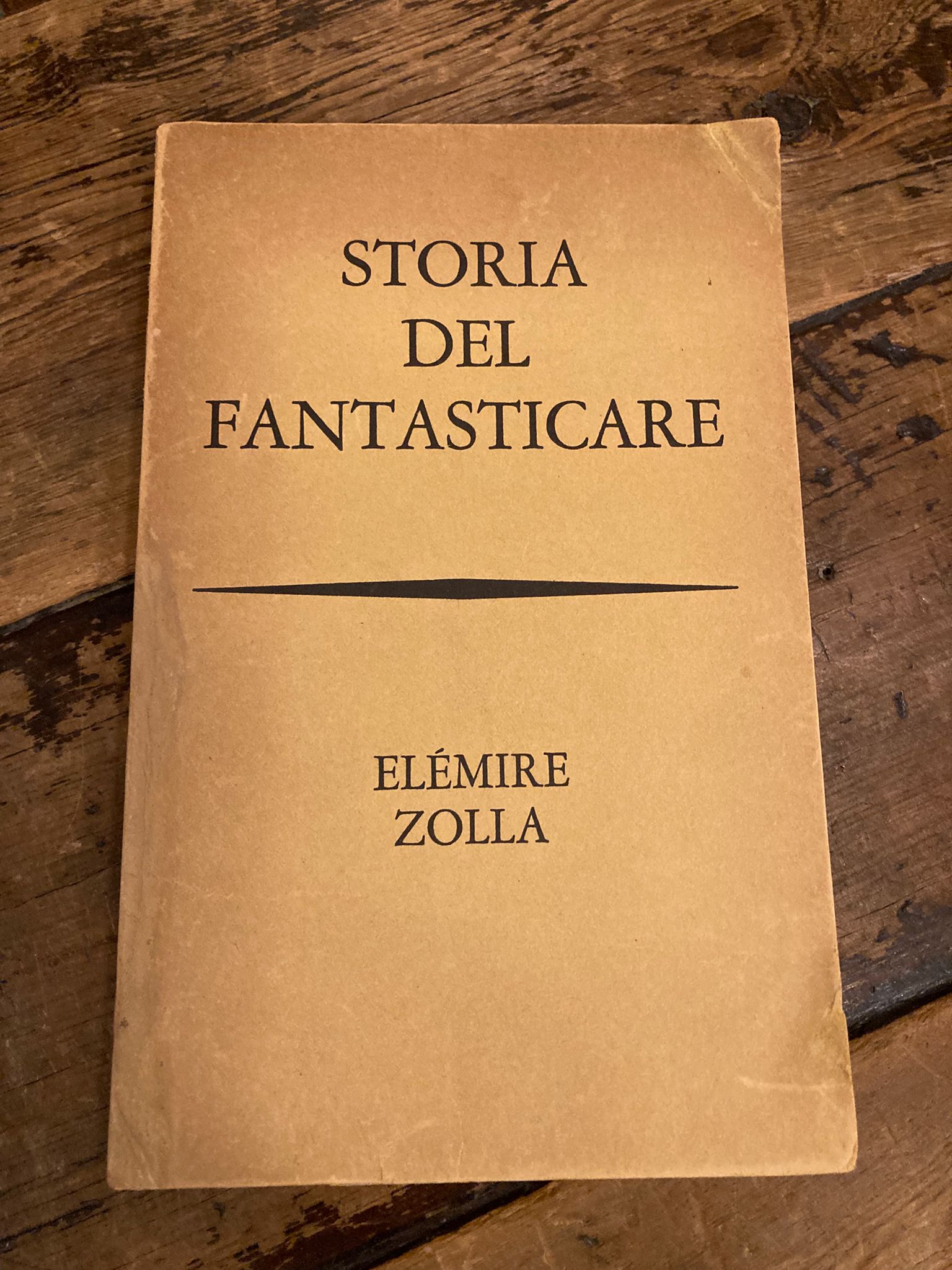 Storia del fantasticare