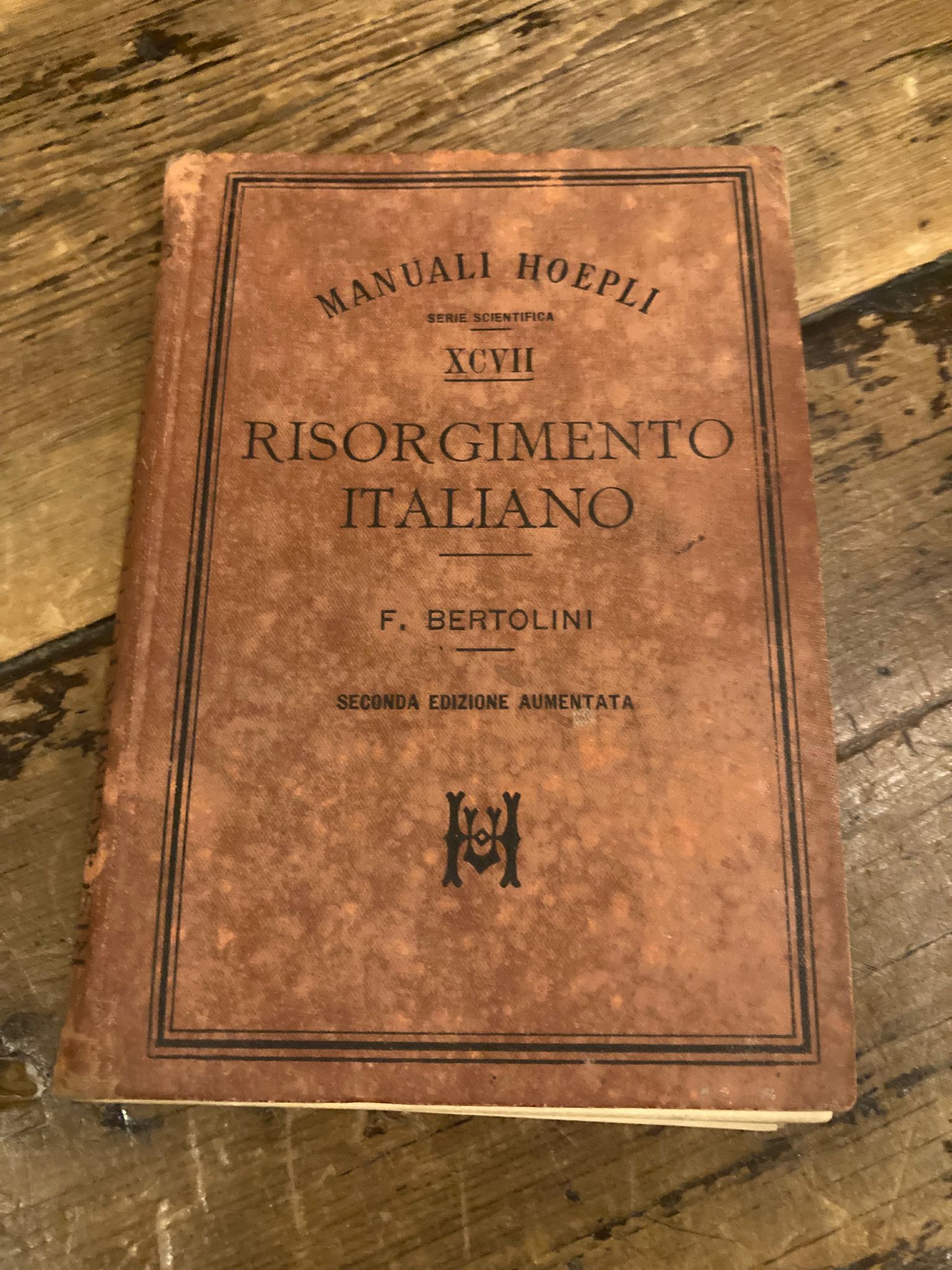 Storia del Risorgimento Italiano 1814-1870 (con l'aggiunta di un cenno …