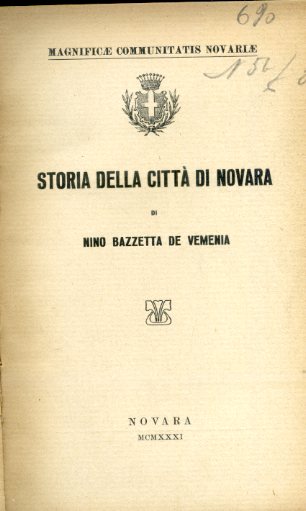 Storia della Città di Novara