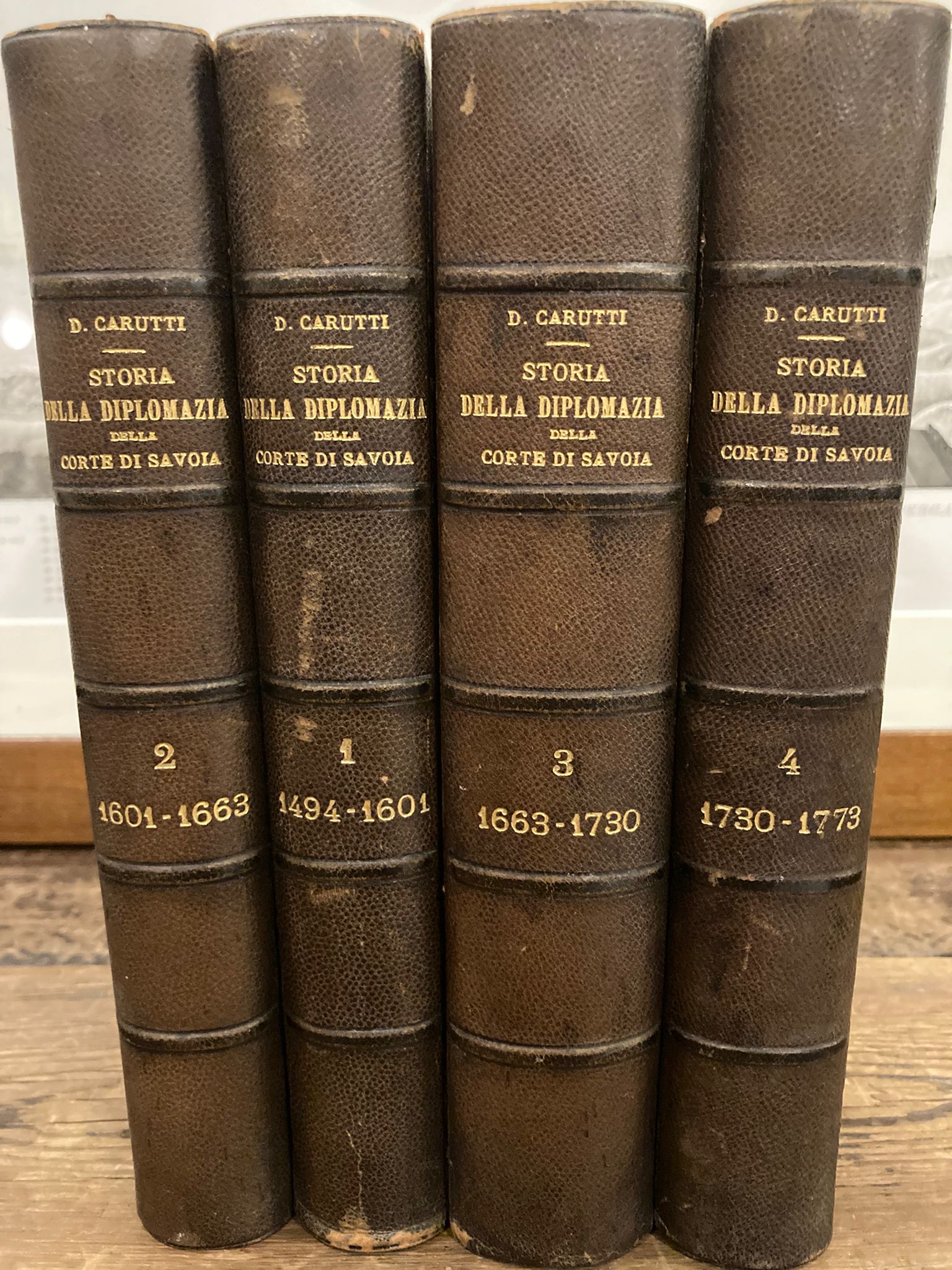 Storia della Diplomazia della Corte di Savoia. 1494-1773