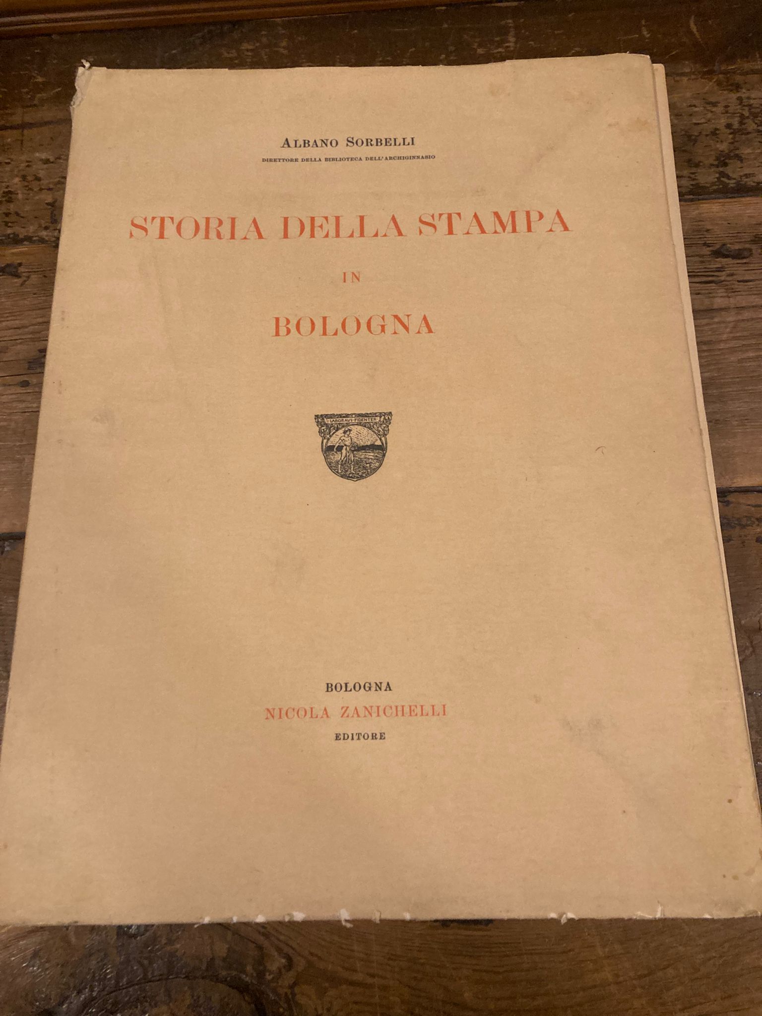 Storia della stampa in Bologna. Con 154 illustrazioni inserite nel …