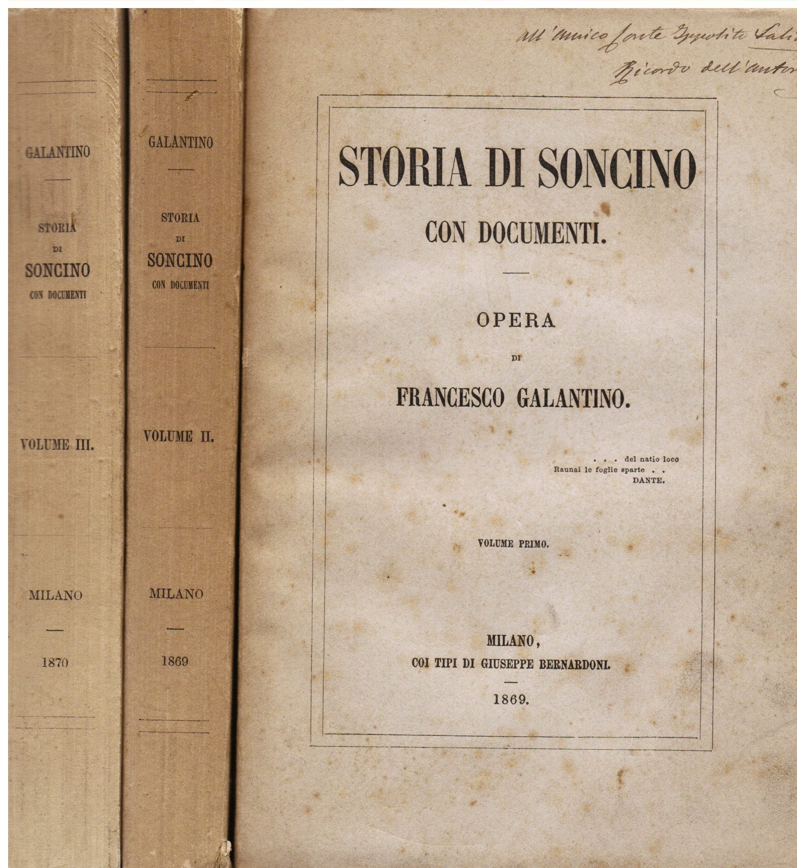 Storia di Soncino con documenti