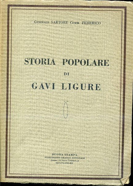 Storia popolare di Gavi Ligure