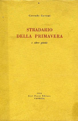 Stradario della primavera e altre poesie
