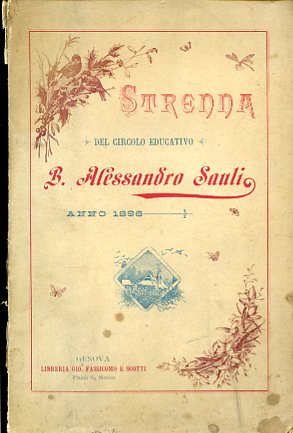 Strenna del Circolo Educativo B. Alessandro Sauli. Anno 1896