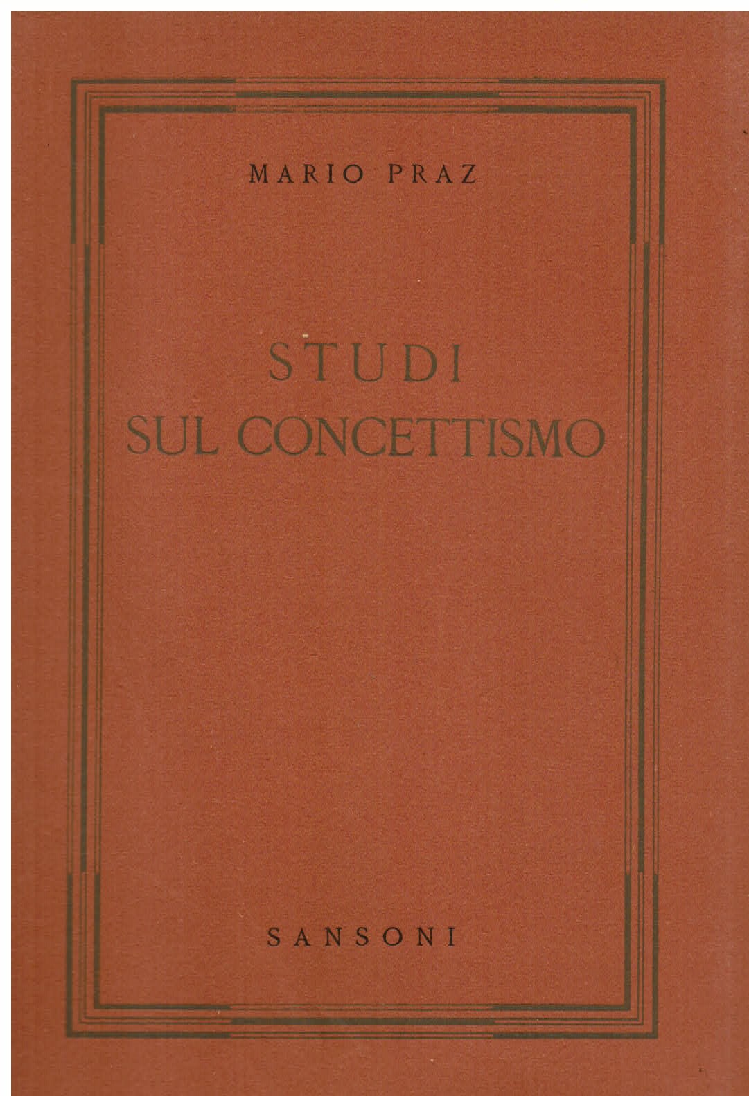 Studi sul concettismo