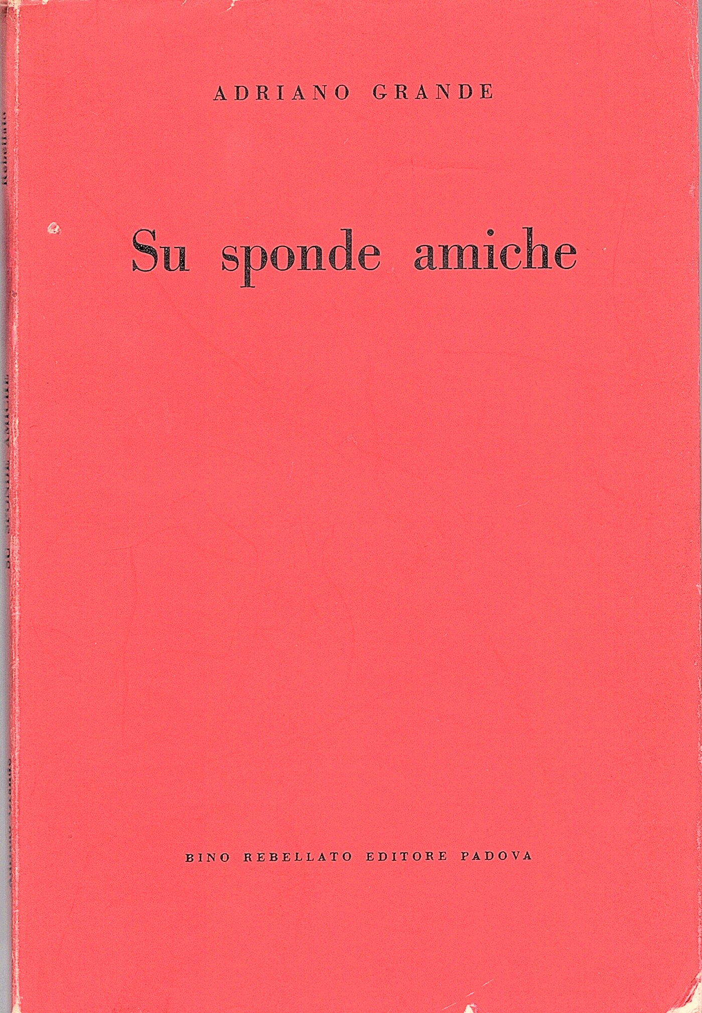 Su sponde amiche. Poesie