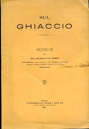 Sul ghiaccio. Ricerche
