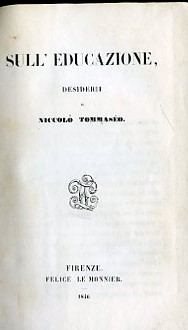 Sull' educazione, desiderii