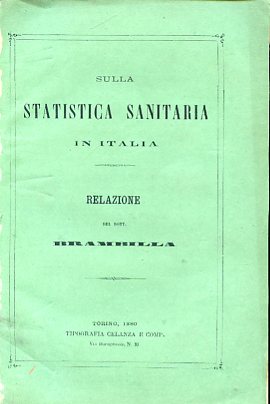 Sulla statistica sanitaria in Italia. Relazione