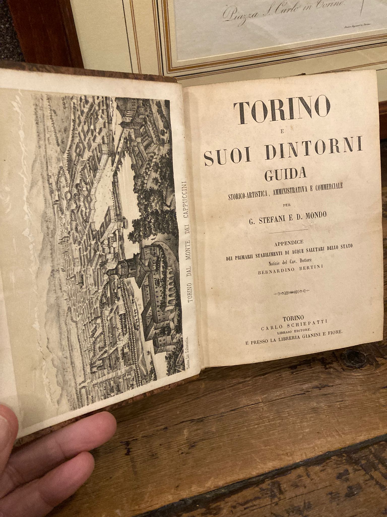 Torino e suoi dintorni. Guida storico-artistica, amministrativa e commerciale. Appendice …