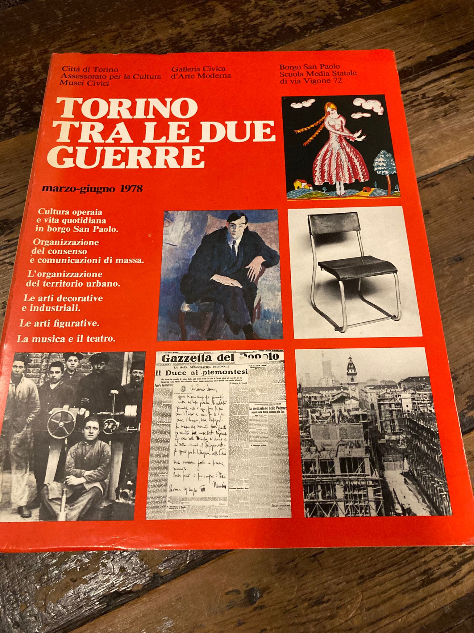 Torino tra le due guerre. Marzo - Giugno 1978. Cultura …