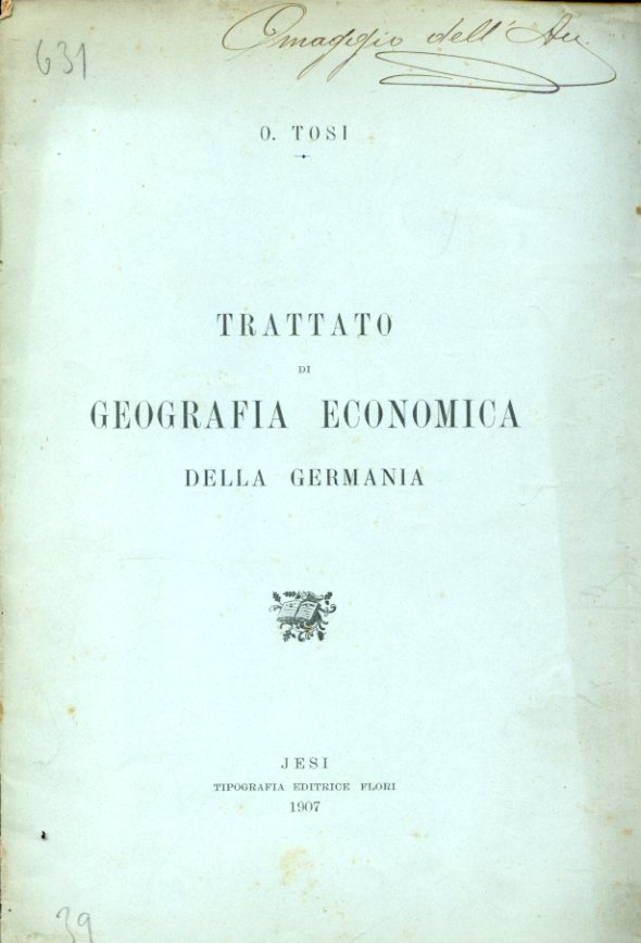 Trattato di geografia economica della Germania