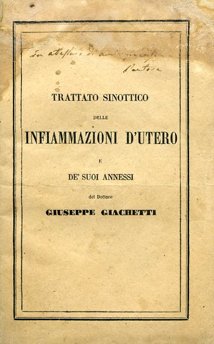 Trattato sinottico delle infiammazioni d'utero e de' suoi annessi