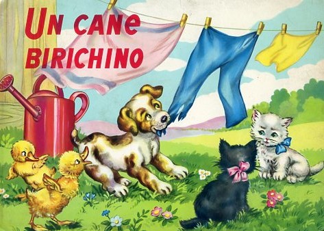 Un cane birichino