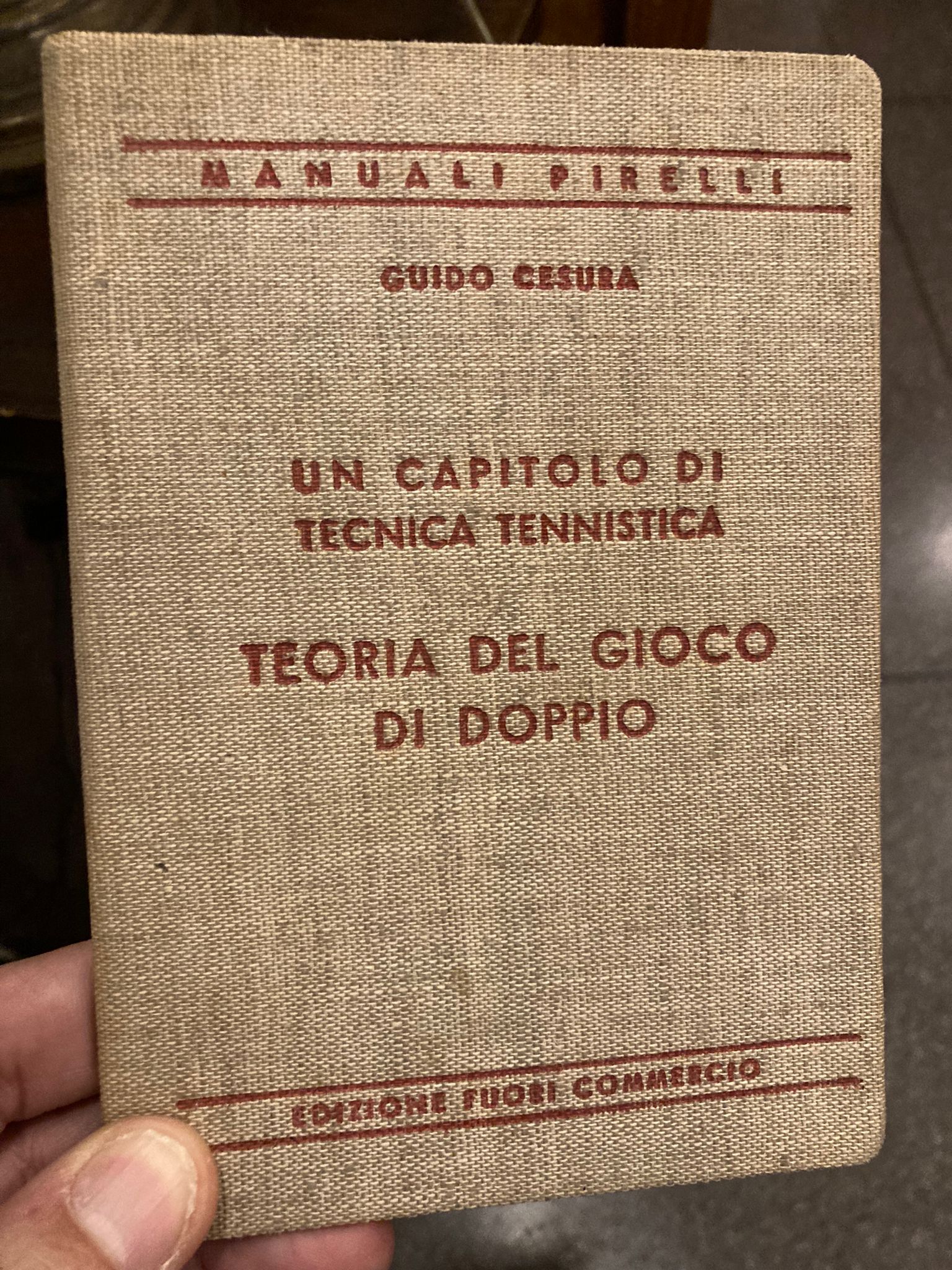 Un capitolo di tecnica tennistica. Teoria del gioco di doppio. …