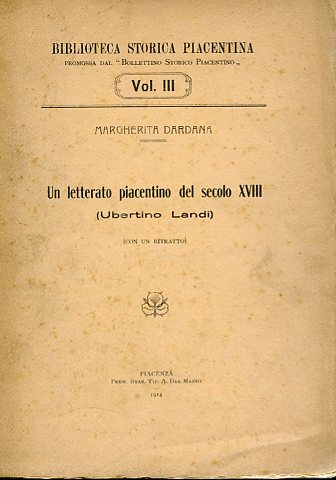Un letterato piacentino del secolo XVIII (Ubertino Landi)