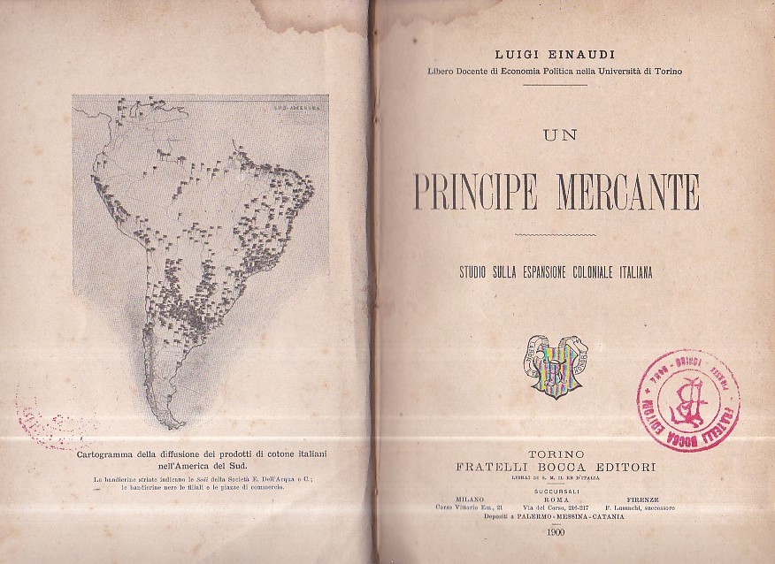 Un principe mercante. Studio sulla espansione coloniale italiana