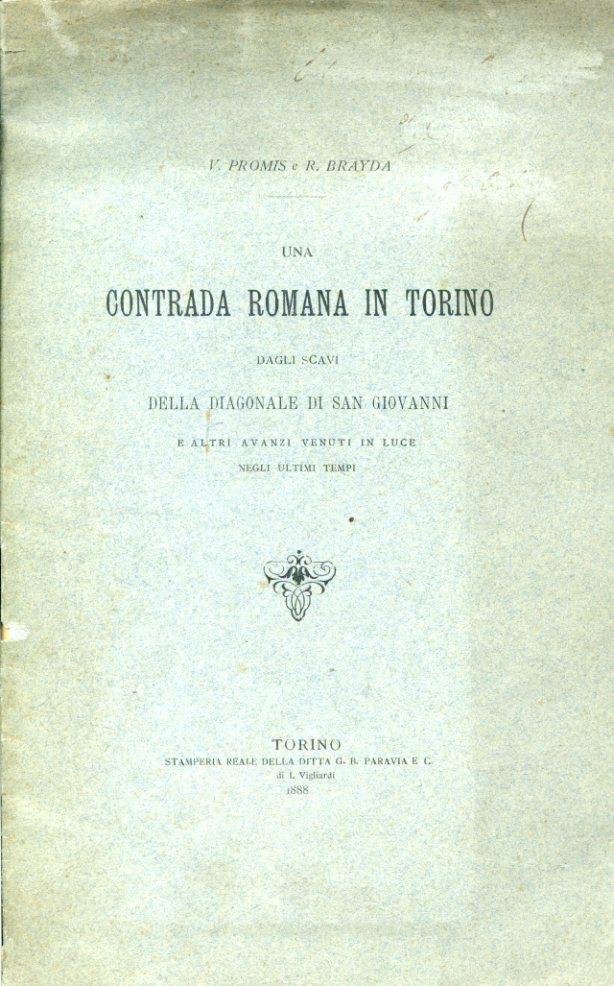 Una contrada romana in Torino dagli scavi della diagonale di …