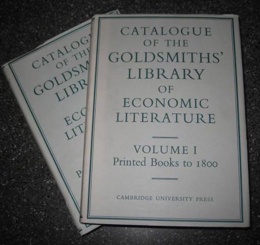 University of London Library. Catalogue of The Goldsmiths' Library of …