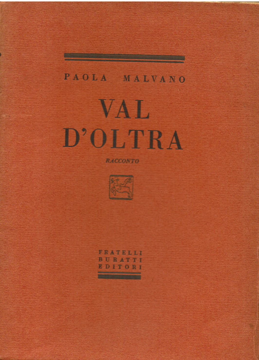 Val d' Oltra. Racconto