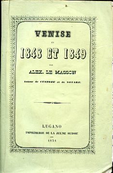 Venise en 1848 et 1849