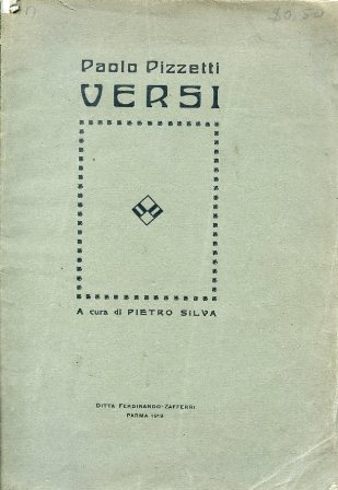 Versi. A cura di Pietro Silva