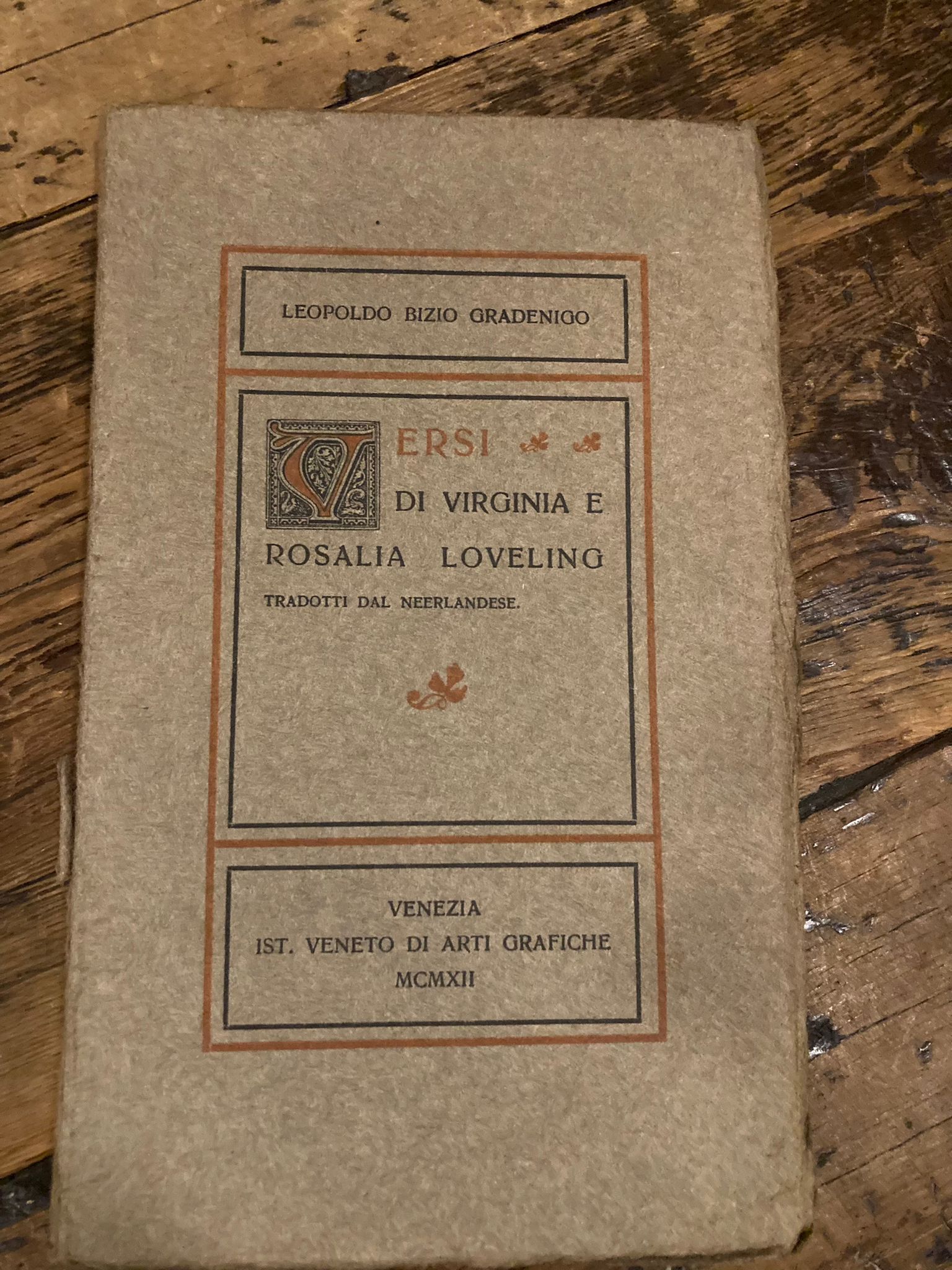 Versi di Virginia e Rosalia Loveling tradotti dal neerlandese