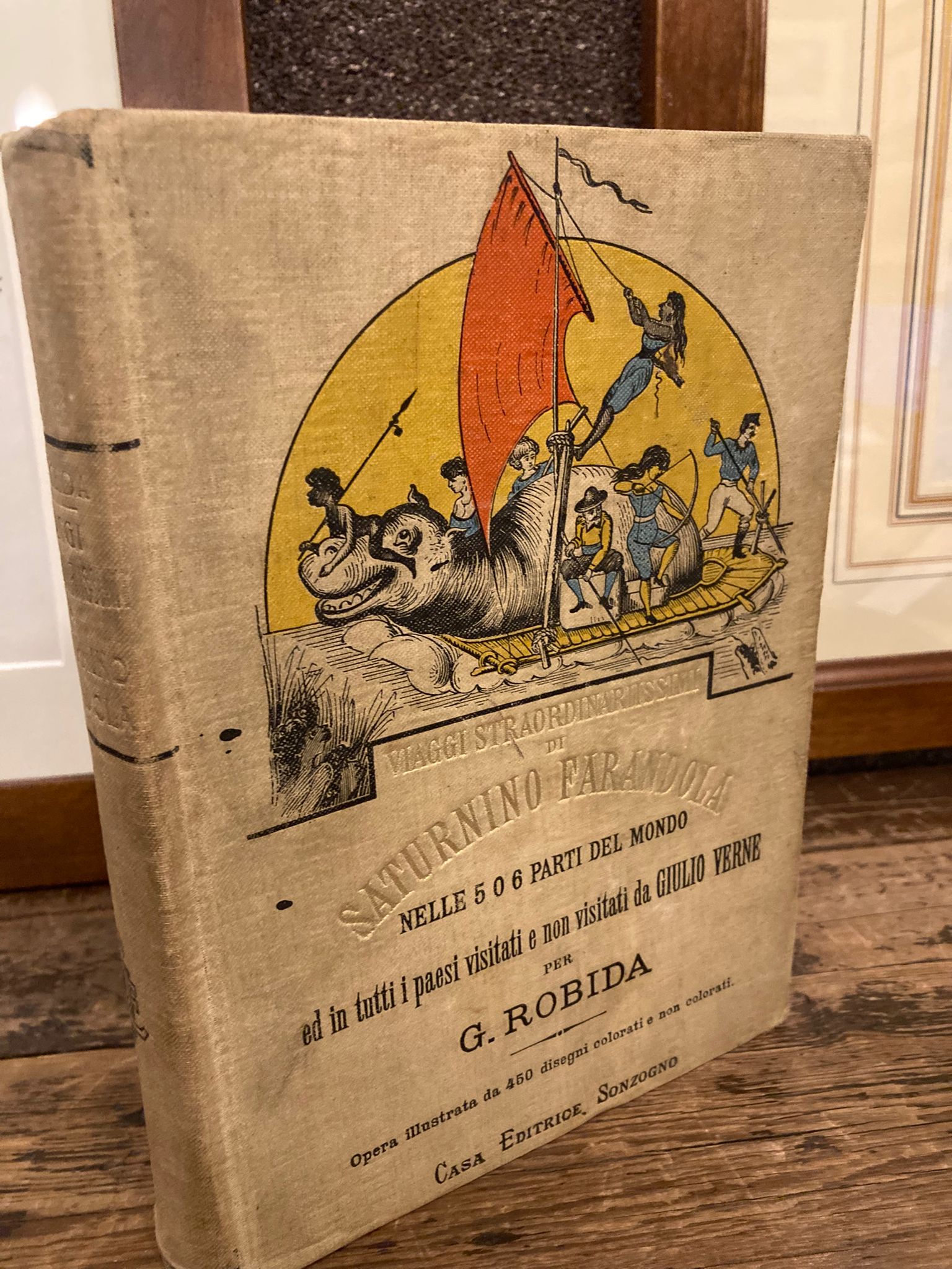 Viaggi straordinari di Saturnino Farandola nelle cinque o sei parti …