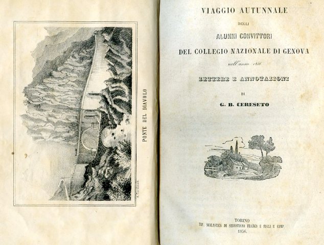 Viaggio autunnale degli alunni convittori del Collegio Nazionale di Genova …