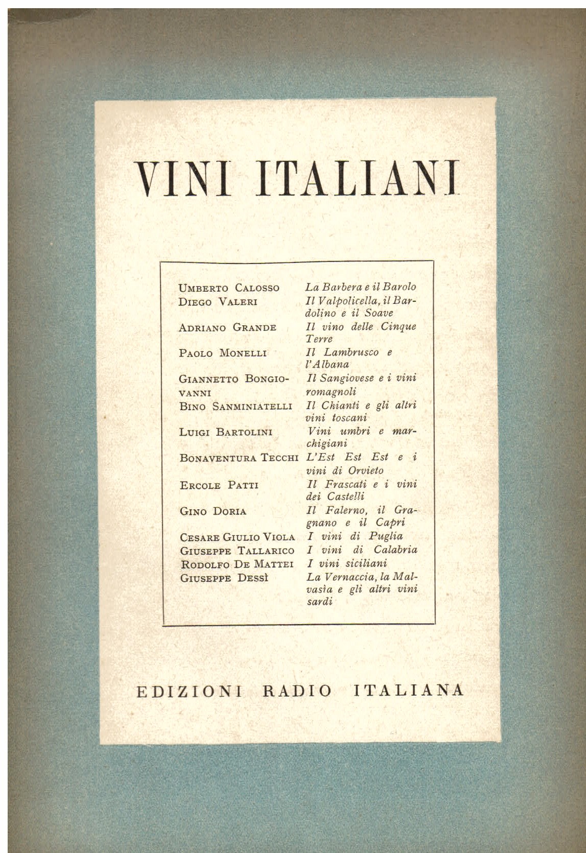 Vini italiani