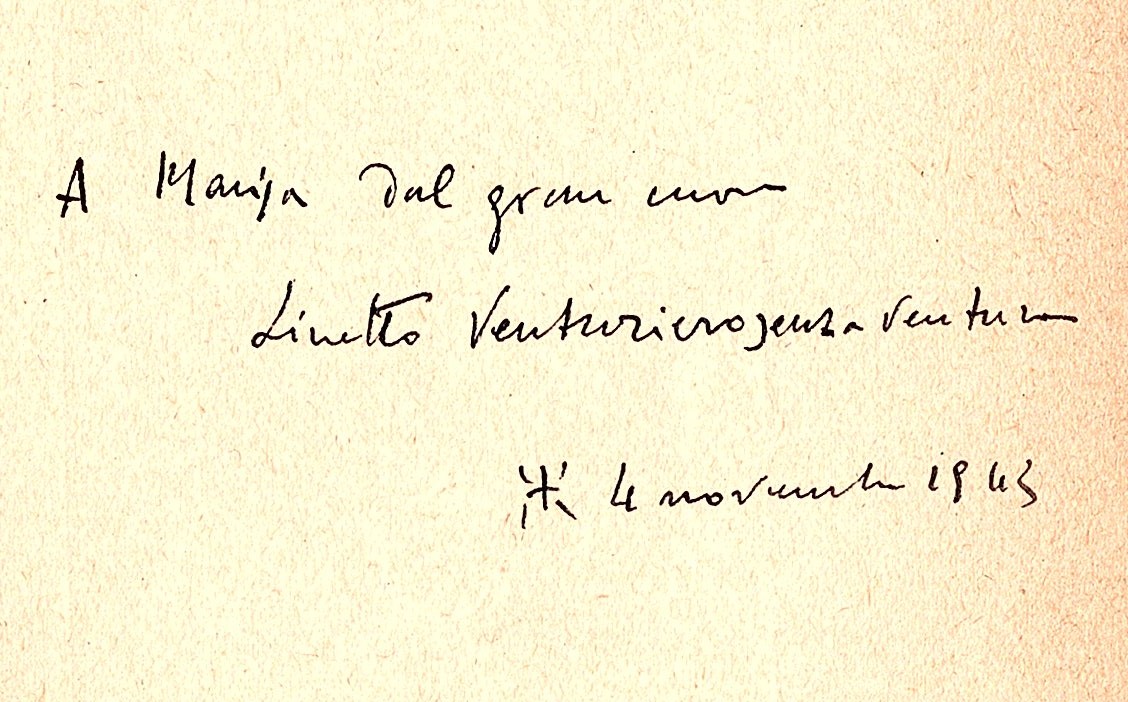 Vita d'un uomo. Poesie. I. 1914 - 1919. L' ALLEGRIA