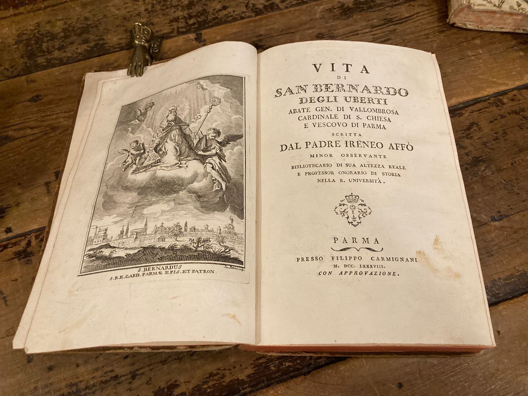 Vita di San Bernardo degli Uberti abate gen. di Vallombrosa …