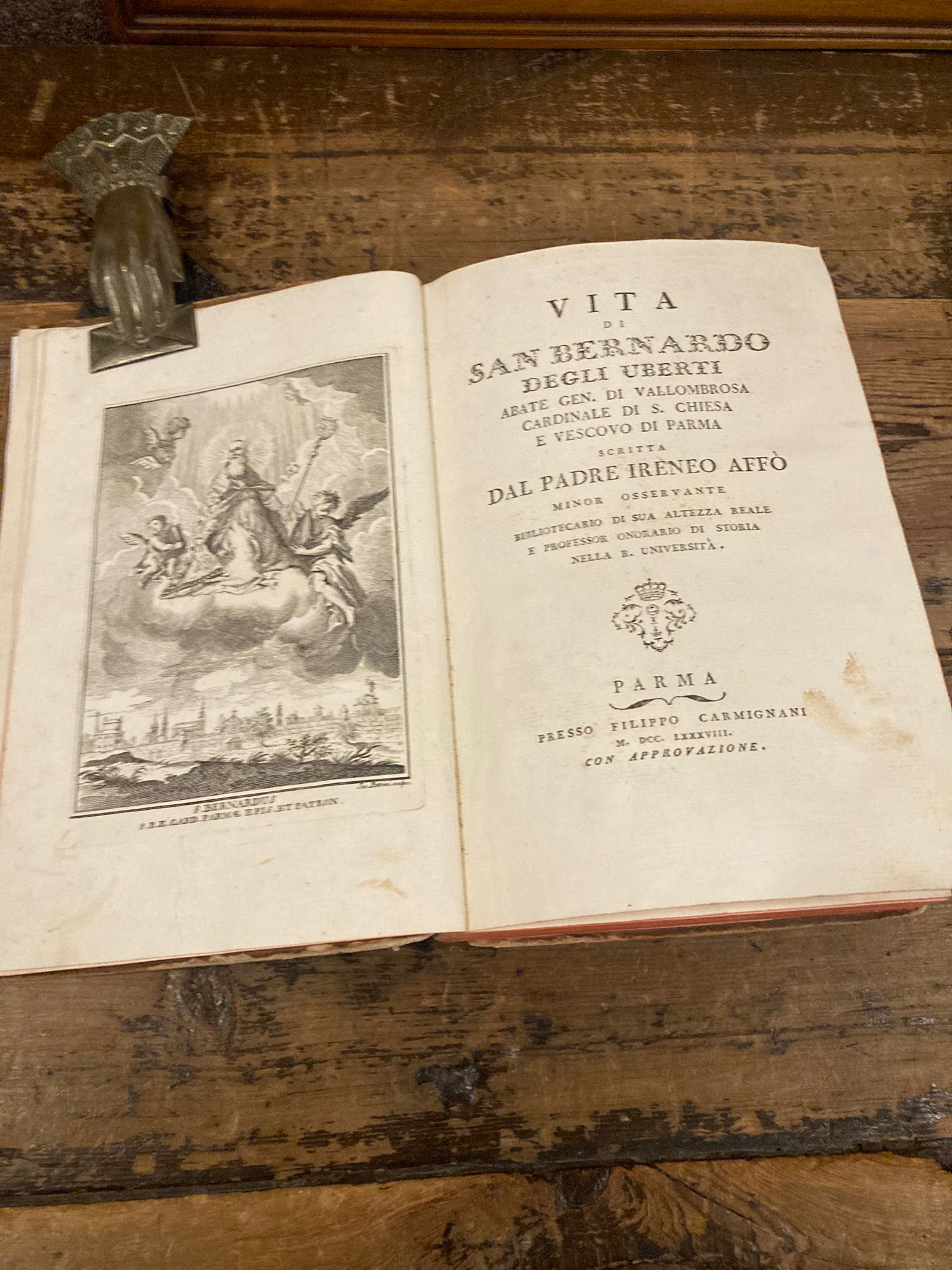 Vita di San Bernardo degli Uberti abate gen. di Vallombrosa …