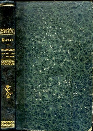 Vocabolario Piemontese - Italiano e Italiano - Piemontese