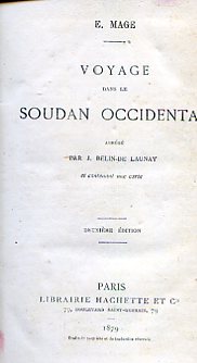 Voyage dans le Soudan Occidental abrégé par J. Belin-De Launay …