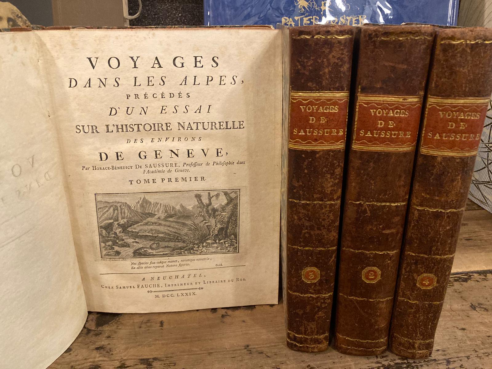 Voyages dans les Alpes, précédés d'un Essai sur l'Histoire Naturelle …