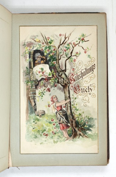 Poesiebuch mit 5 Aquarellen.