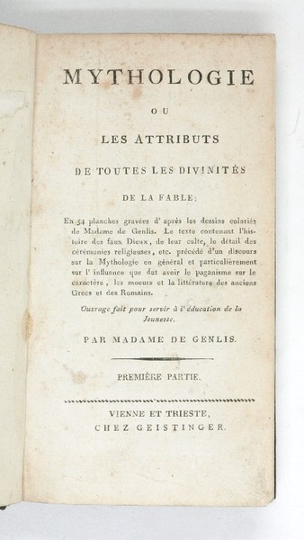 Mythologie ou les attributs de toutes les divinités de la …