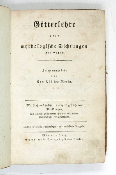 G tterlehre oder mythologische Dichtungen der Alten.