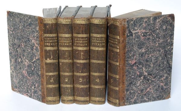 Histoire littéraire d'Italie.