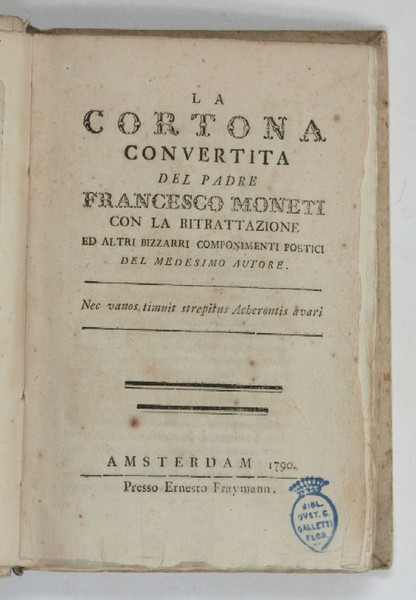 La Cortona convertita.