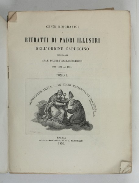 Cenni biografici e ritratti di padri illustri dell' ordine Capuccino …
