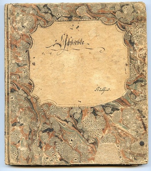 3 eigenh. Schul- und Lektürebücher.