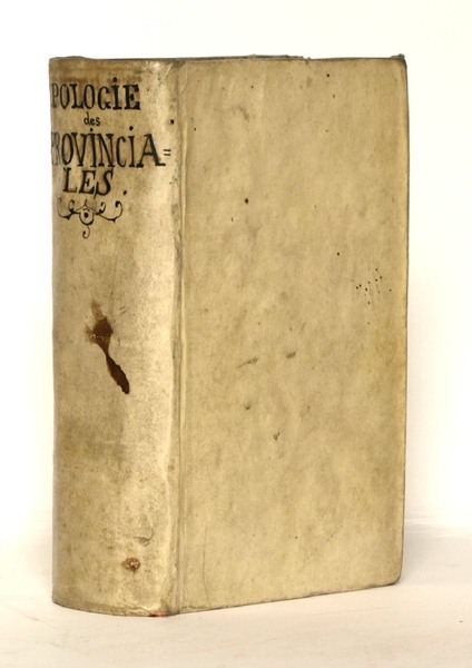 Apologie des lettres provinciales de Louis de Montalte; contre la …