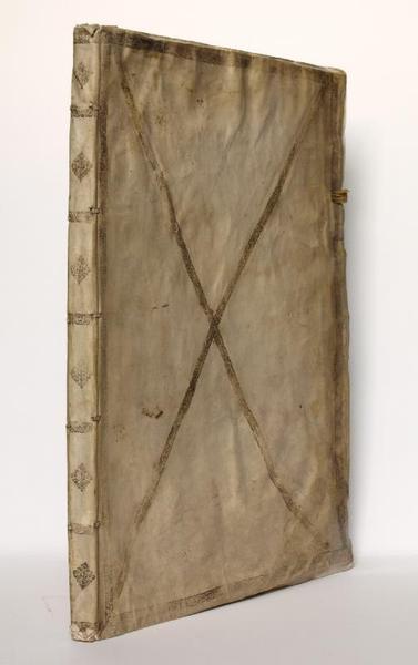 Dedication manuscript for Emperor Ferdinand I, written by the provost …