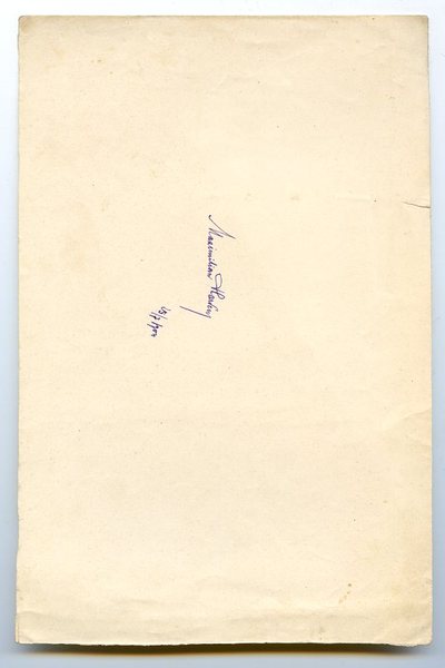 Albumblatt mit eigenh. U.